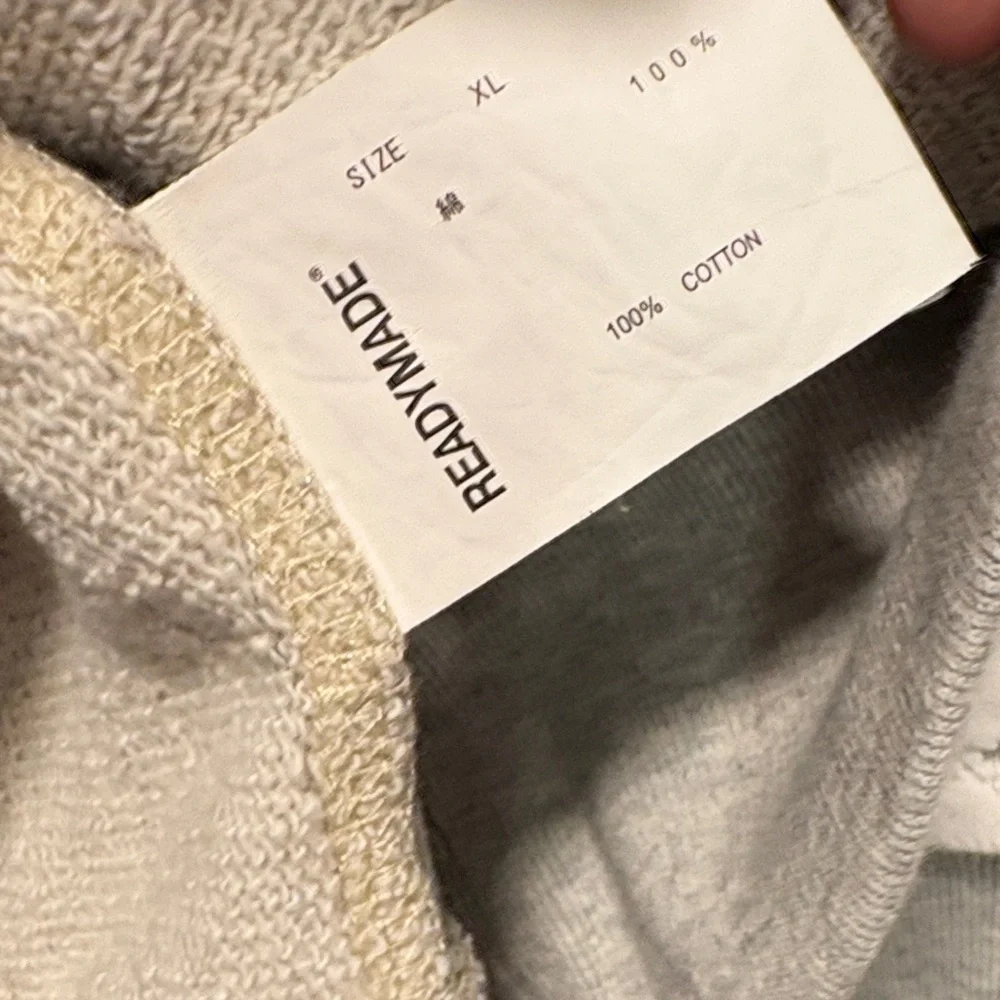 READYMADE TEARS GRAY HOODIE SWEATER.